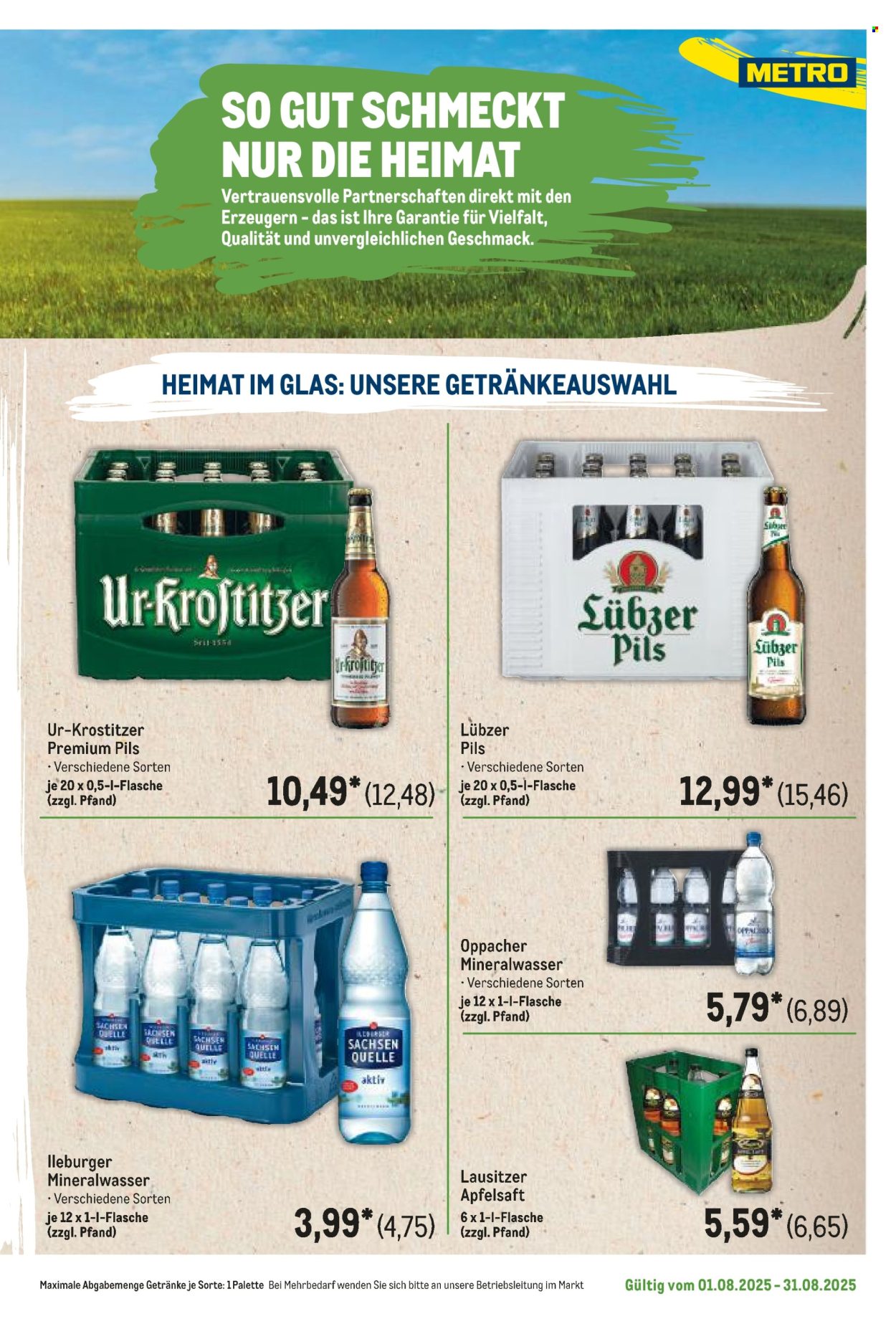 Metro Prospekte  - 1.8.2025 - 31.8.2025. Seite 121