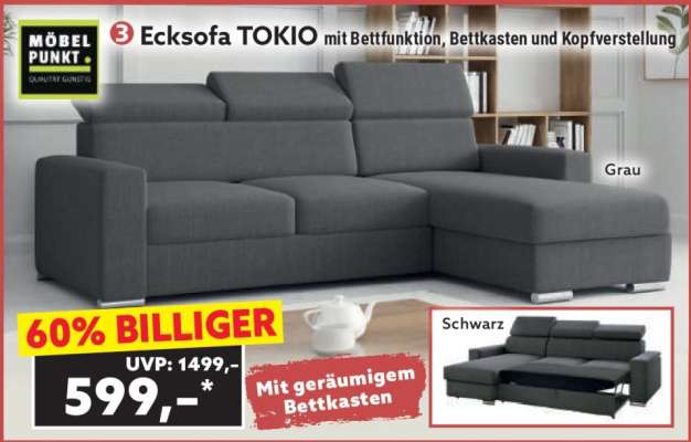 Ecksofa TOKIO