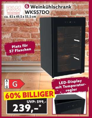 Weinkühlschrank WKS57DO