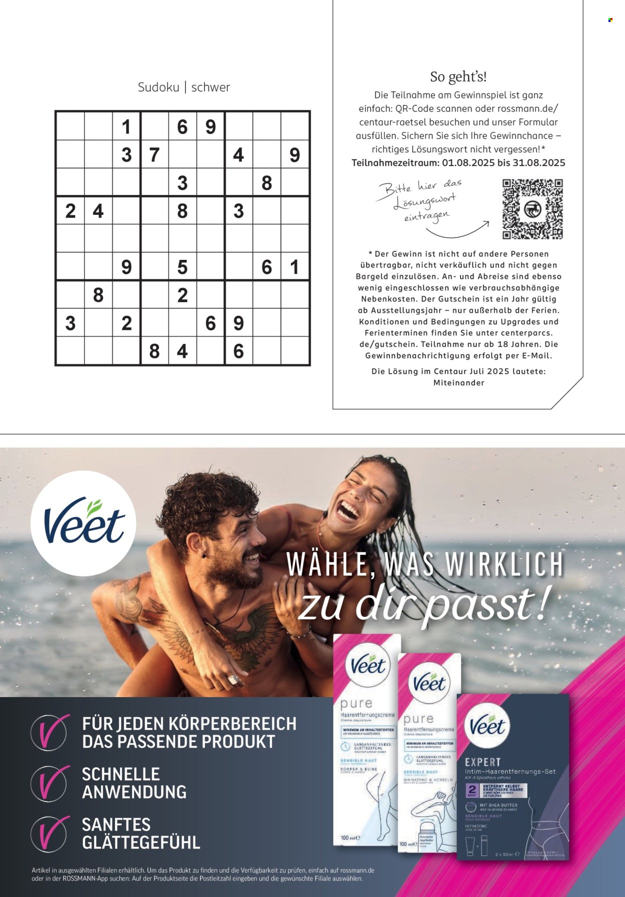 Rossmann Prospekte  - 1.8.2025 - 31.8.2025. Seite 89