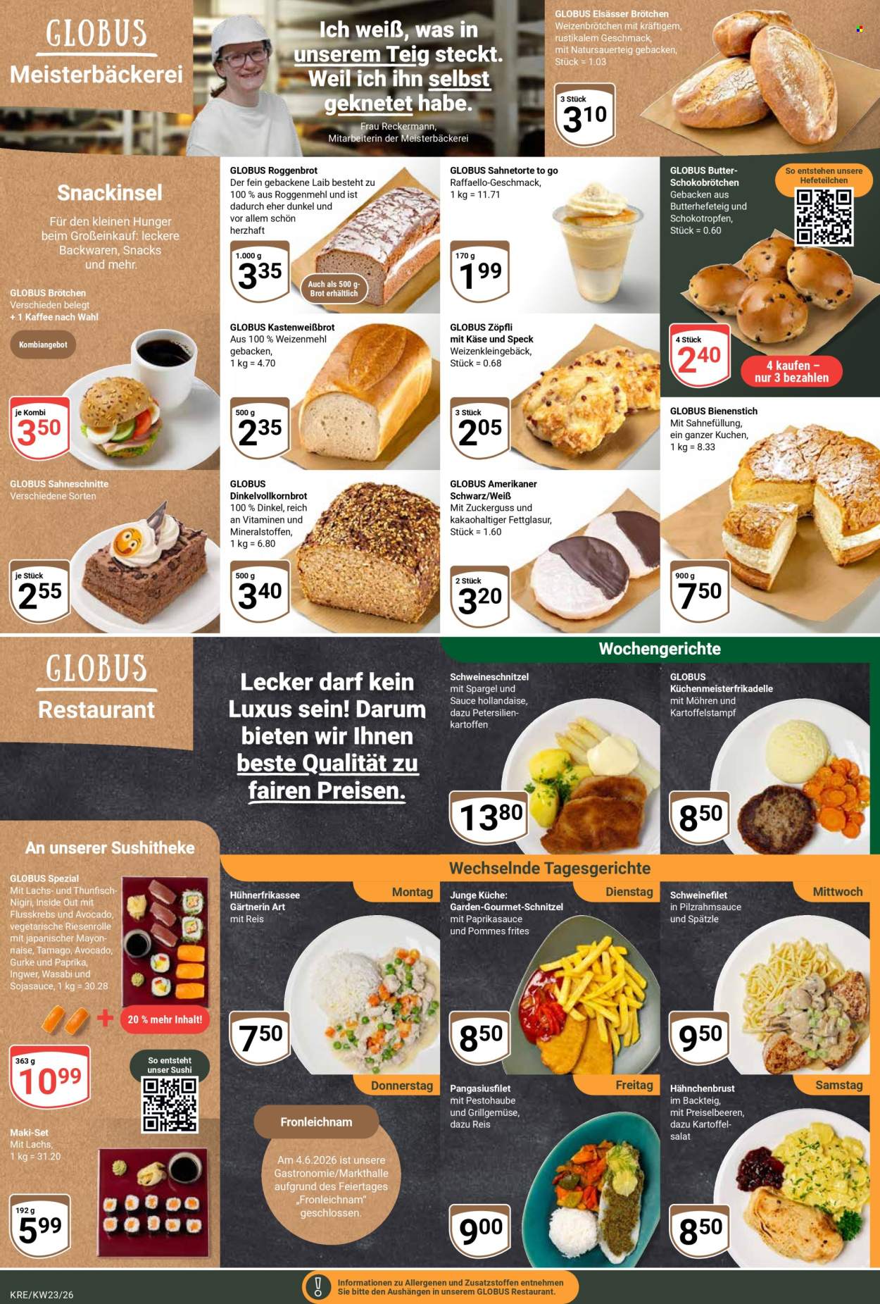 Globus Prospekte  - 1.6.2026 - 6.6.2026. Seite 9