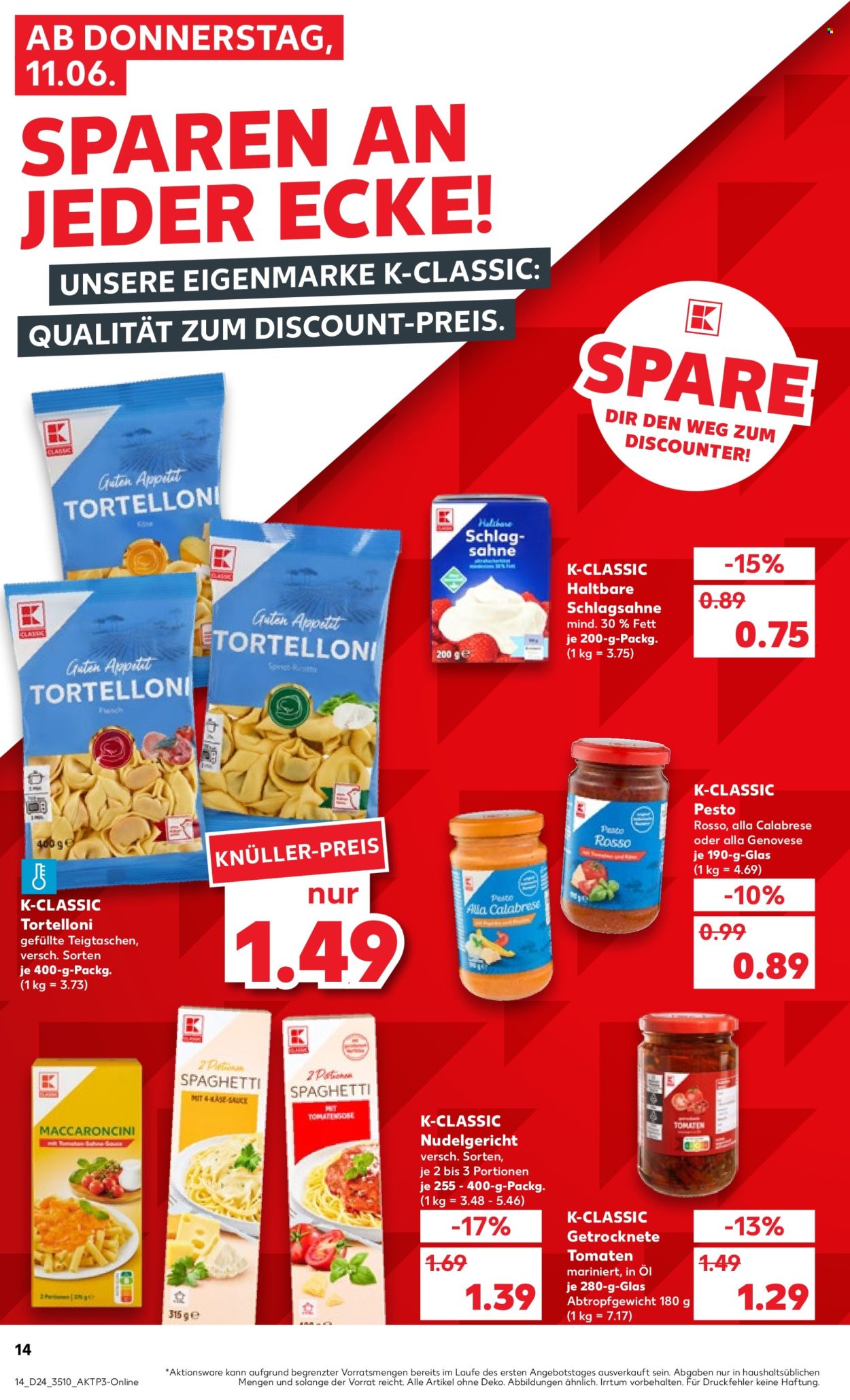 Kaufland Prospekte  - 11.6.2026 - 17.6.2026. Seite 14