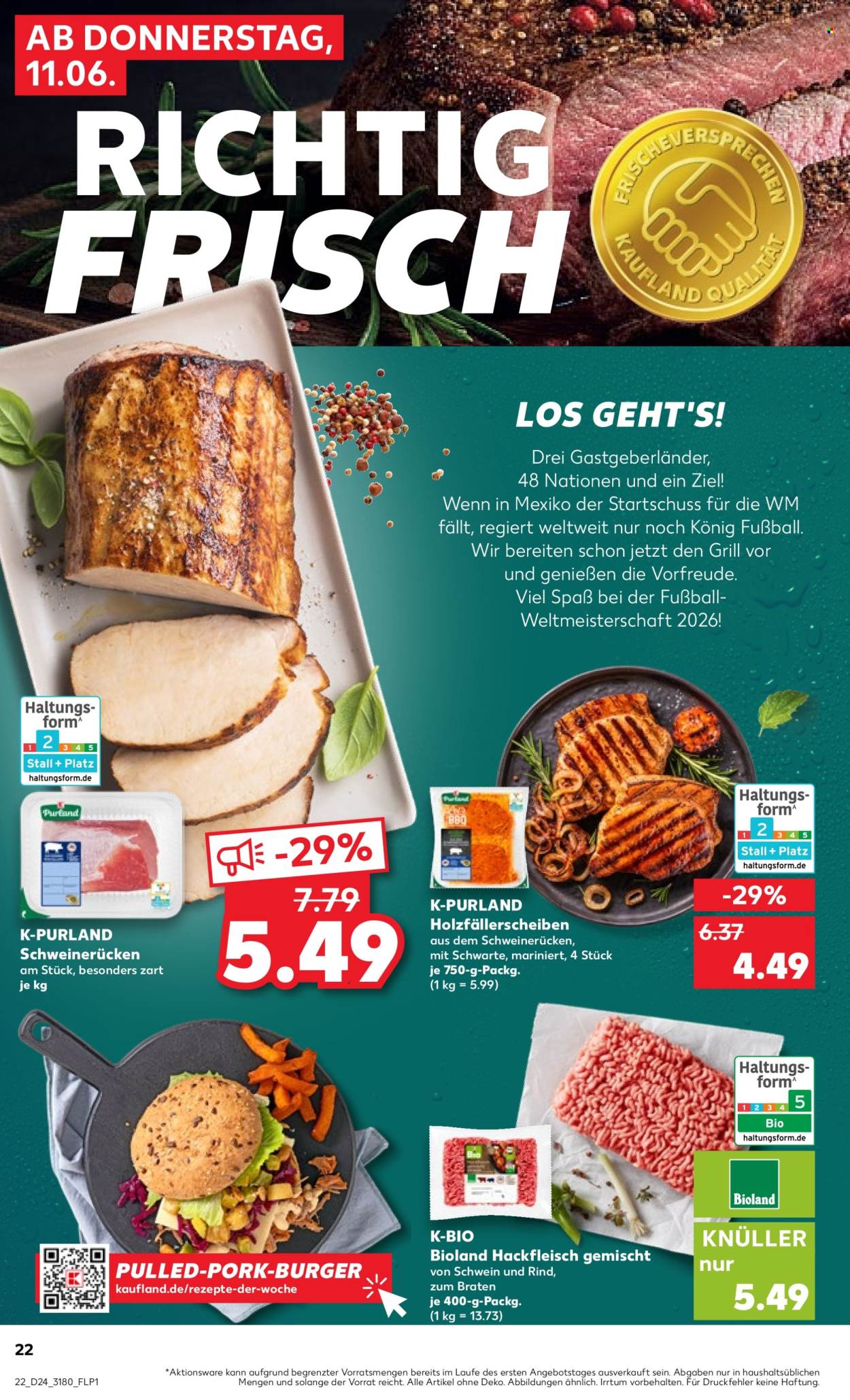 Kaufland Prospekte  - 11.6.2026 - 17.6.2026. Seite 22