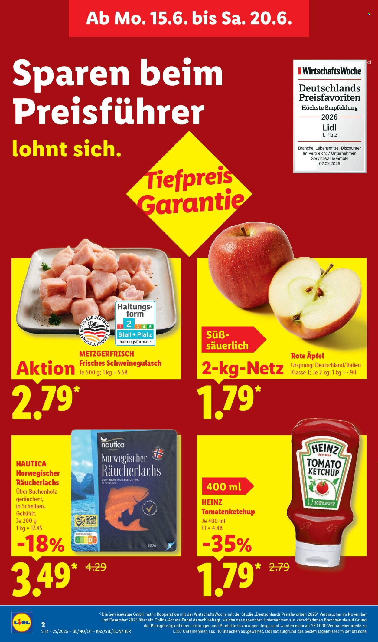 Lidl Prospekte  - 15.6.2026 - 20.6.2026. Seite 2