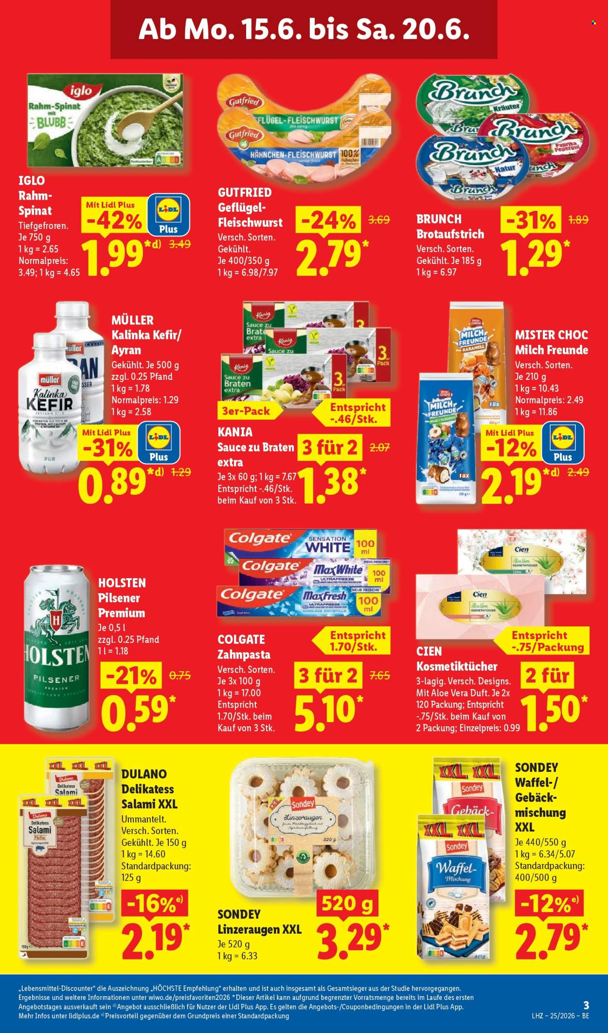 Lidl Prospekte  - 15.6.2026 - 20.6.2026. Seite 3