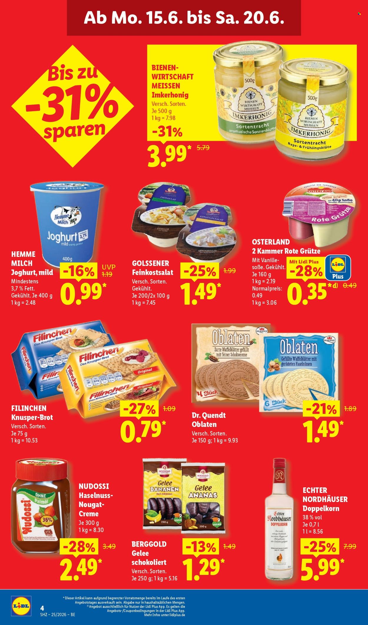 Lidl Prospekte  - 15.6.2026 - 20.6.2026. Seite 4