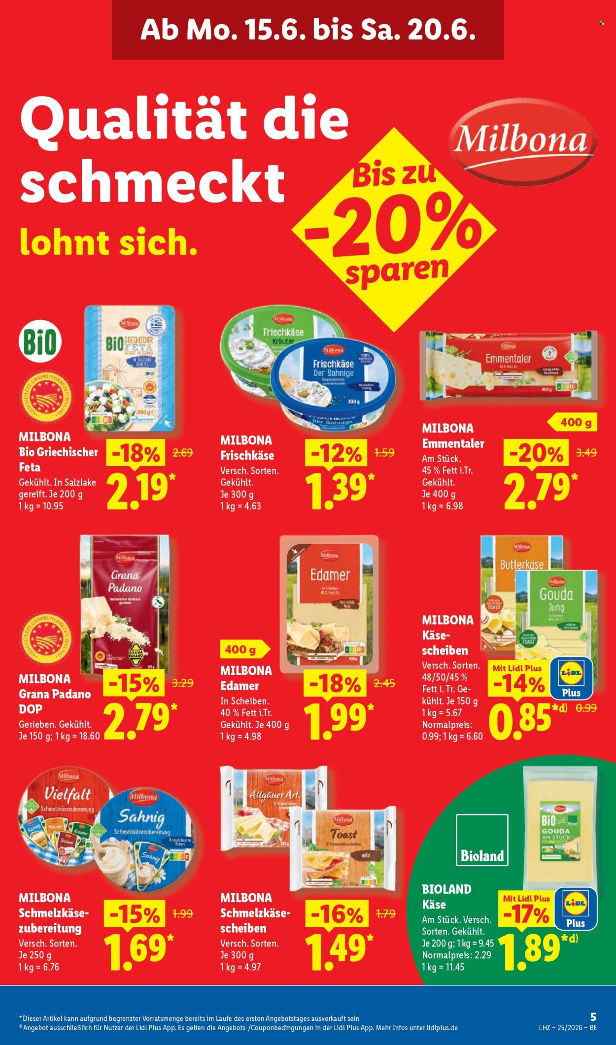 Lidl Prospekte  - 15.6.2026 - 20.6.2026. Seite 17
