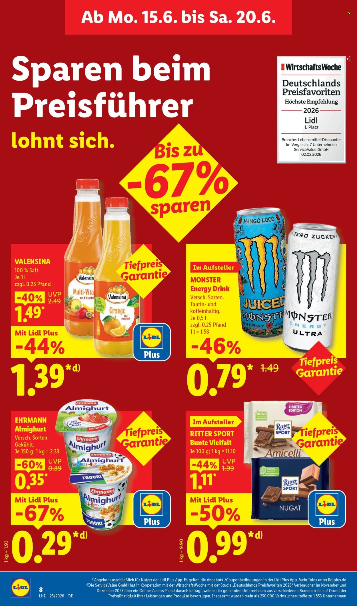 Lidl Prospekte  - 15.6.2026 - 20.6.2026. Seite 22