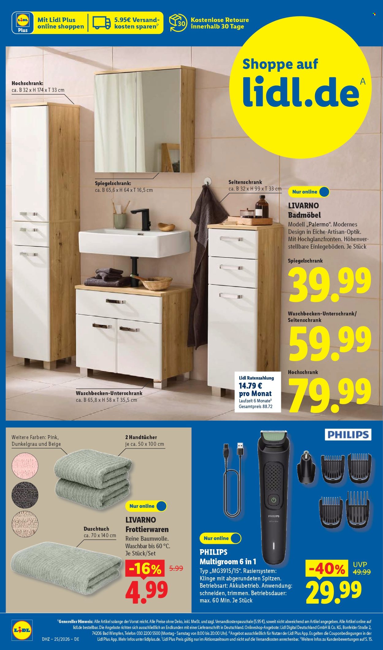Lidl Prospekte  - 15.6.2026 - 20.6.2026. Seite 44