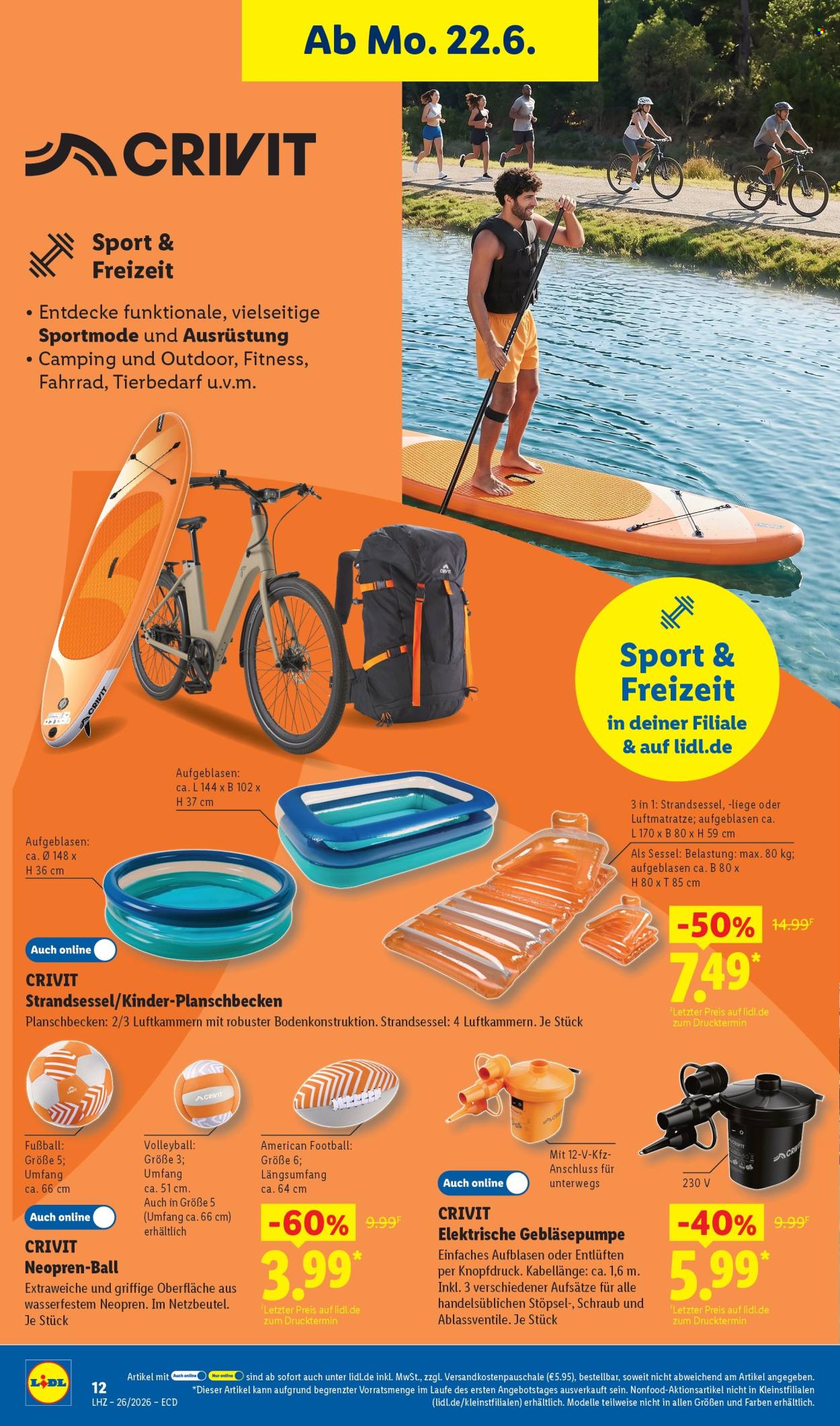 Lidl Prospekte  - 22.6.2026 - 27.6.2026. Seite 8