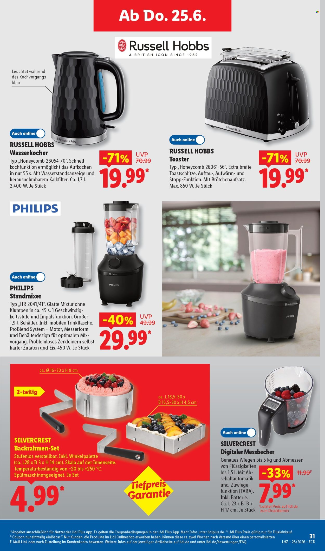 Lidl Prospekte  - 22.6.2026 - 27.6.2026. Seite 31