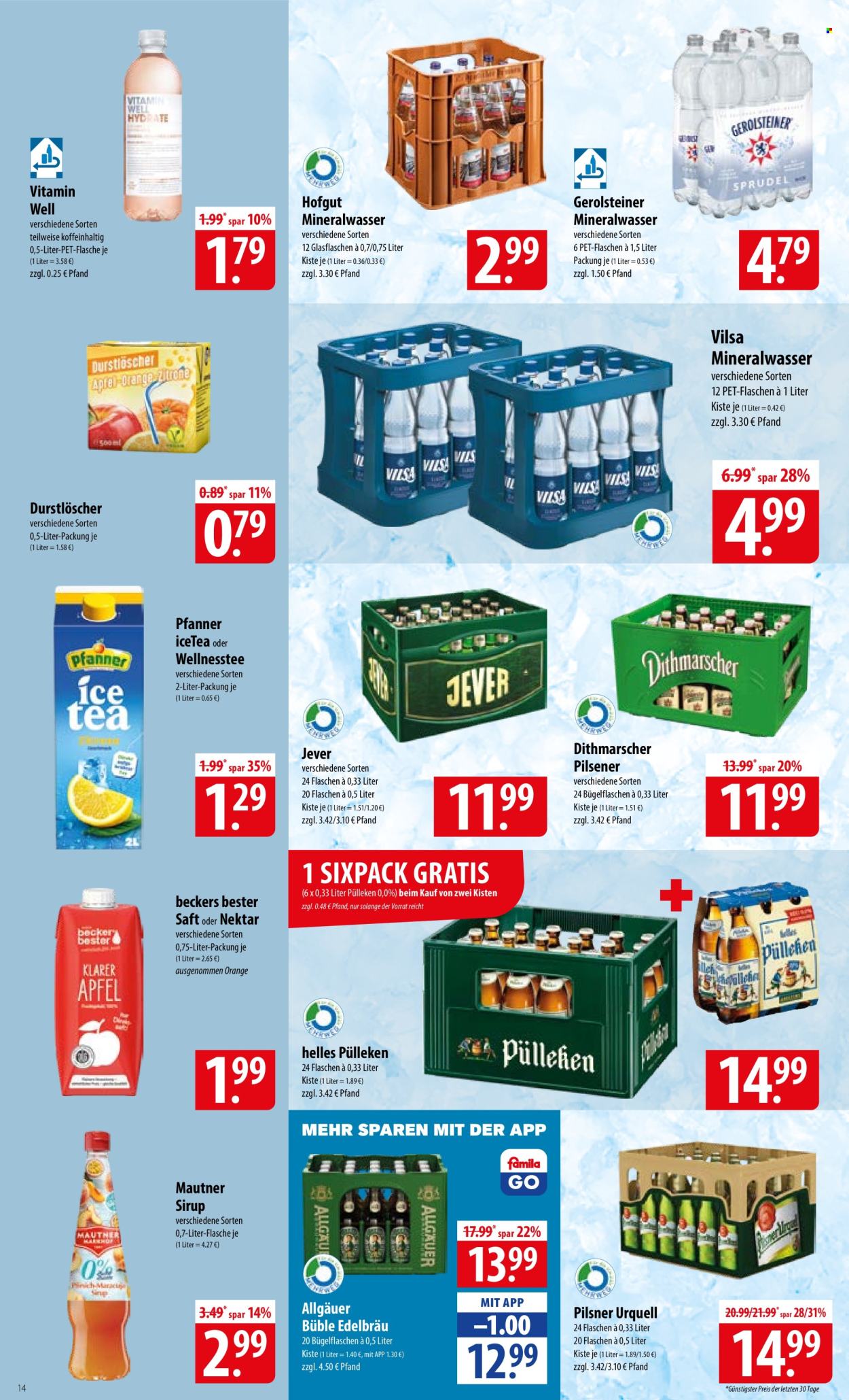 famila Prospekte  - 8.6.2026 - 13.6.2026. Seite 14