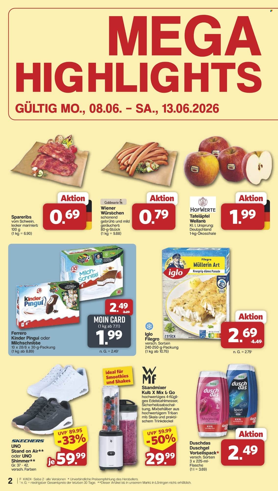 famila Prospekte  - 8.6.2026 - 13.6.2026. Seite 2