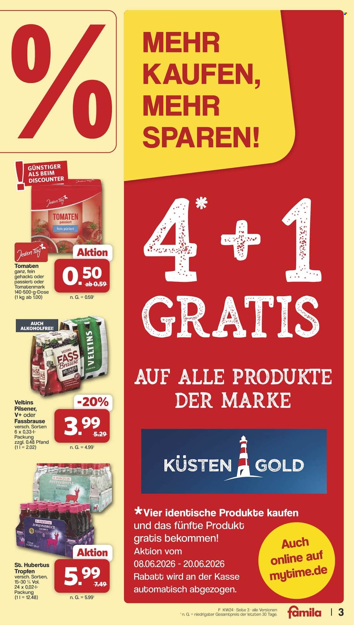 famila Prospekte  - 8.6.2026 - 13.6.2026. Seite 3