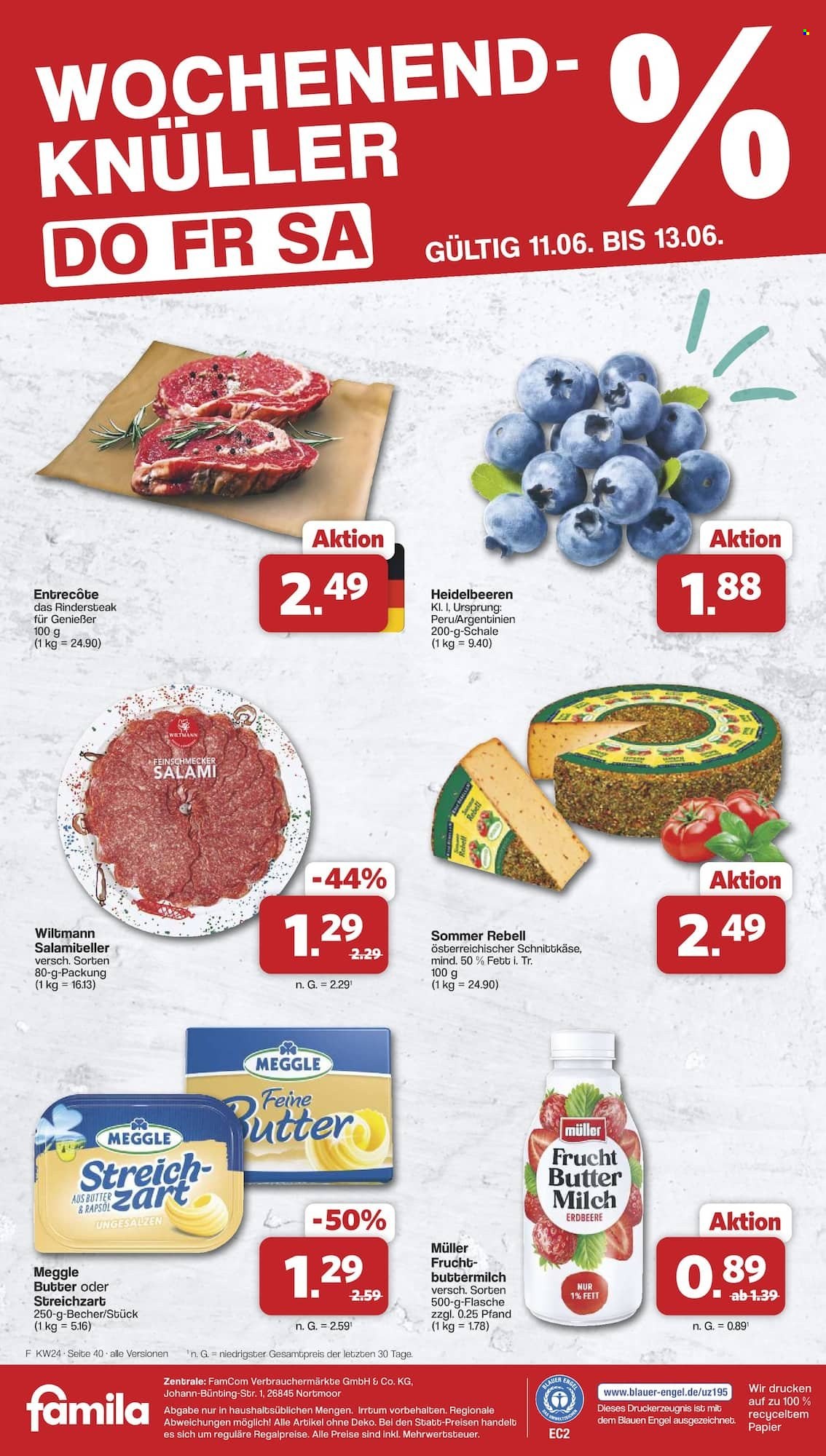 famila Prospekte  - 8.6.2026 - 13.6.2026. Seite 42