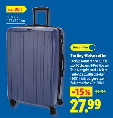 Trolley-Reisekoffer