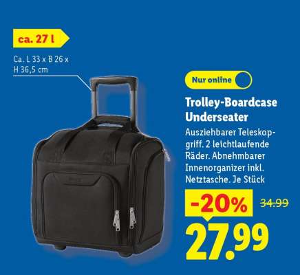 Trolley-Boardcase Underseater