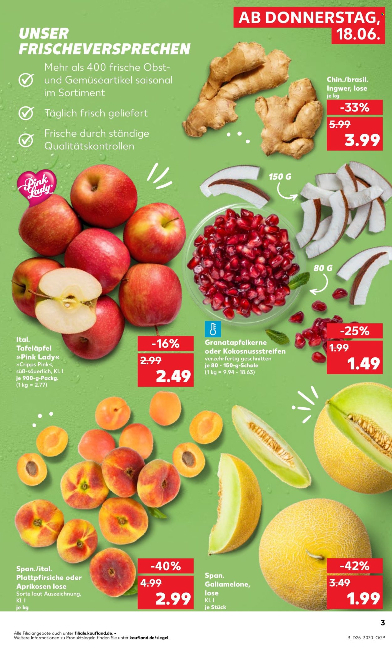 Kaufland Prospekte  - 18.6.2026 - 24.6.2026. Seite 3