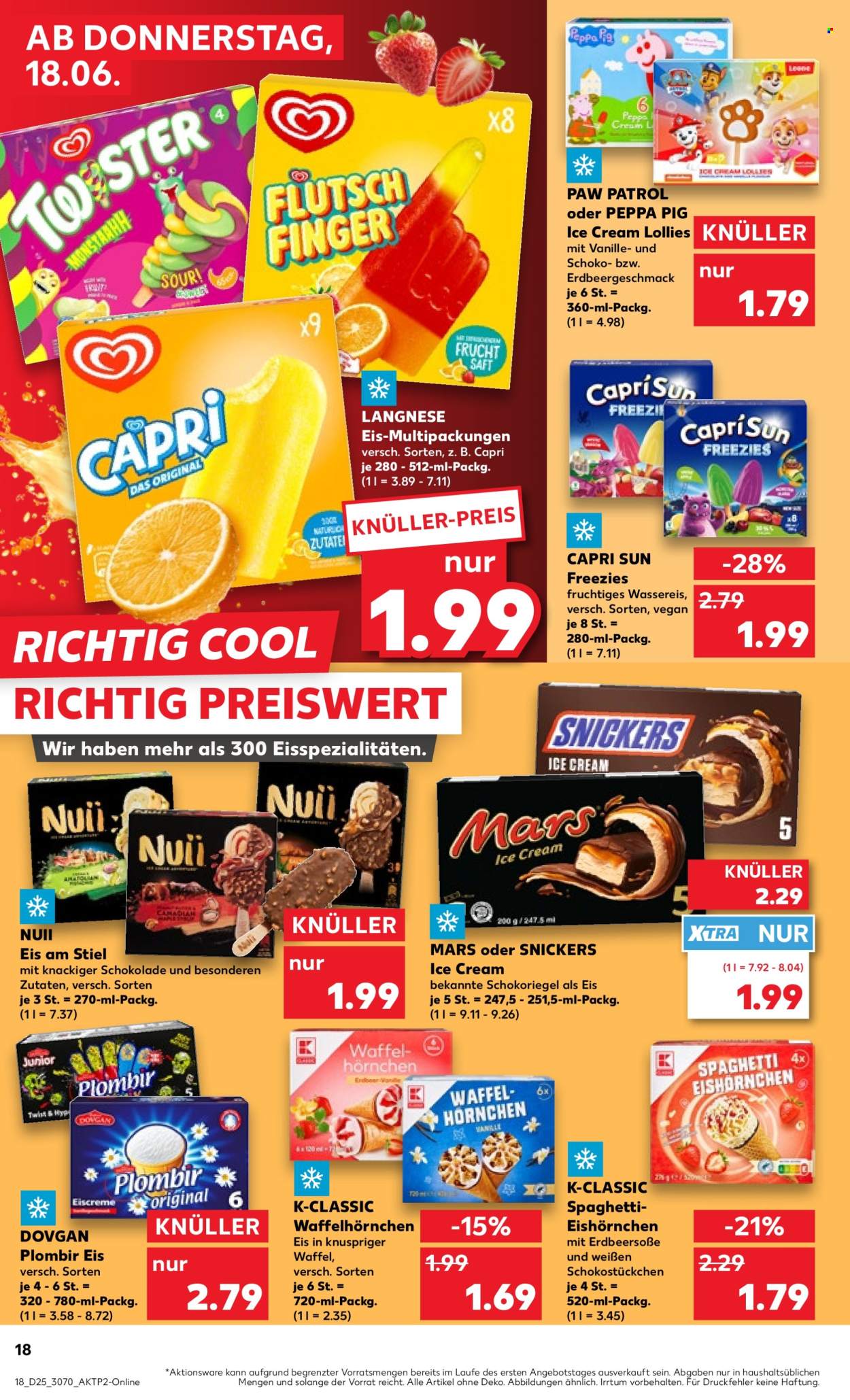 Kaufland Prospekte  - 18.6.2026 - 24.6.2026. Seite 18