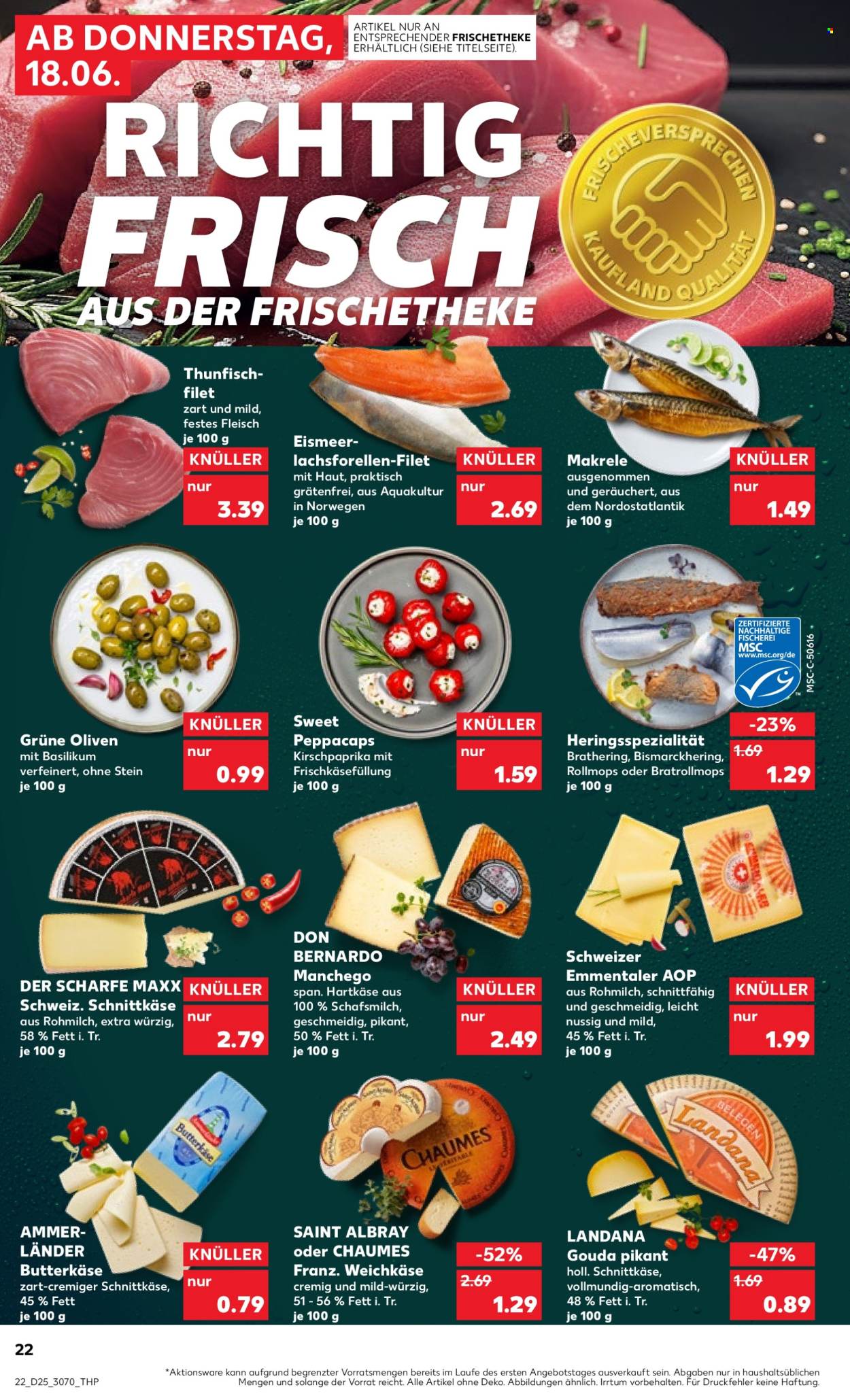 Kaufland Prospekte  - 18.6.2026 - 24.6.2026. Seite 22