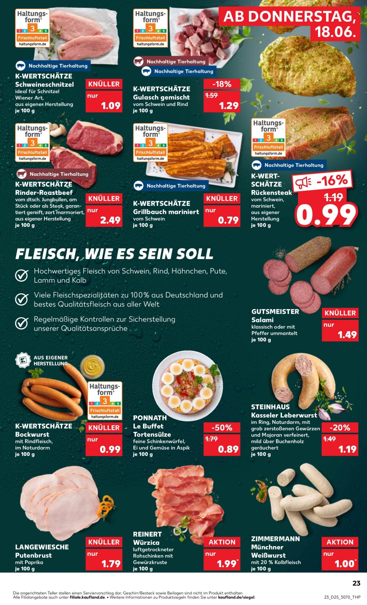 Kaufland Prospekte  - 18.6.2026 - 24.6.2026. Seite 23