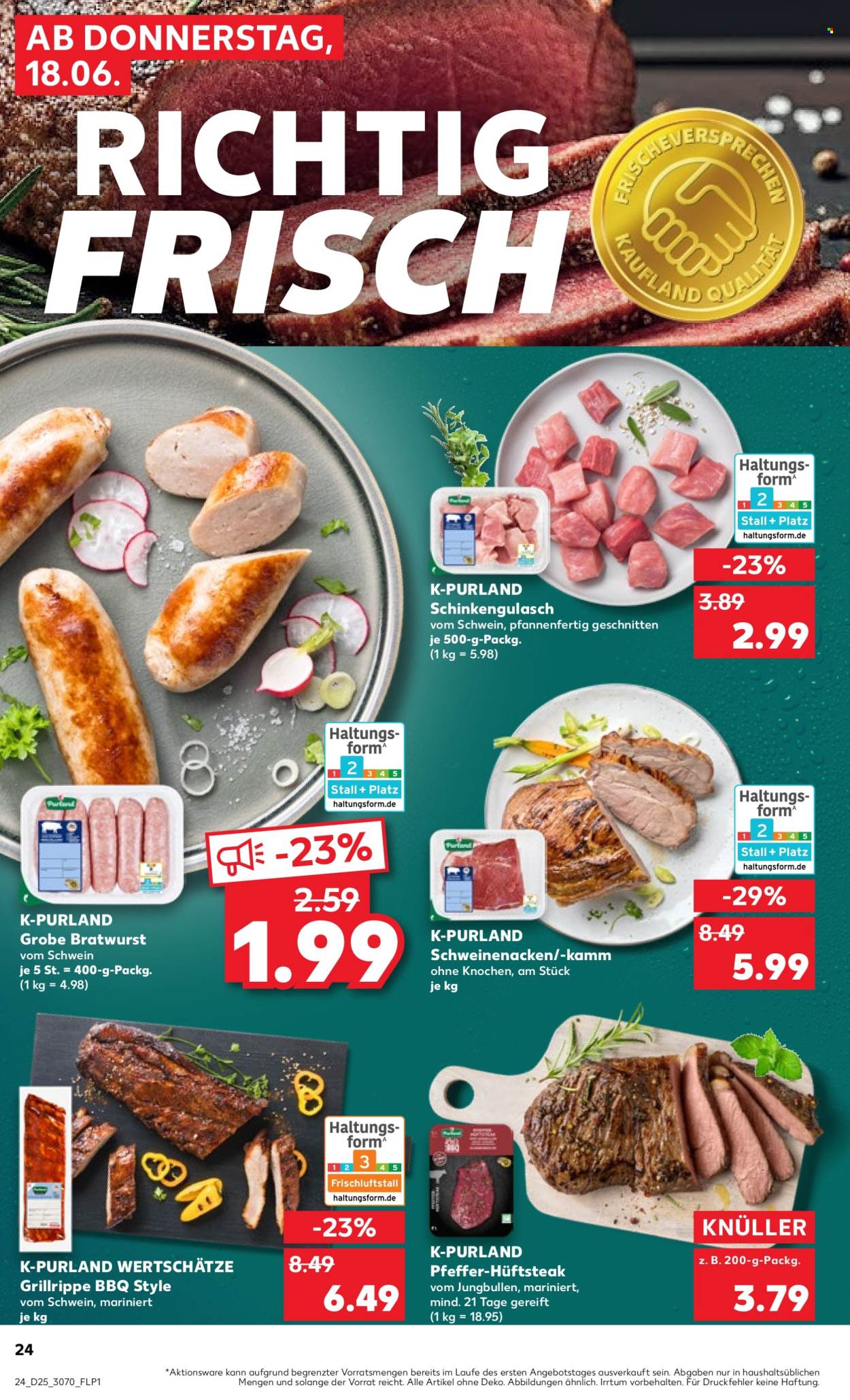 Kaufland Prospekte  - 18.6.2026 - 24.6.2026. Seite 24
