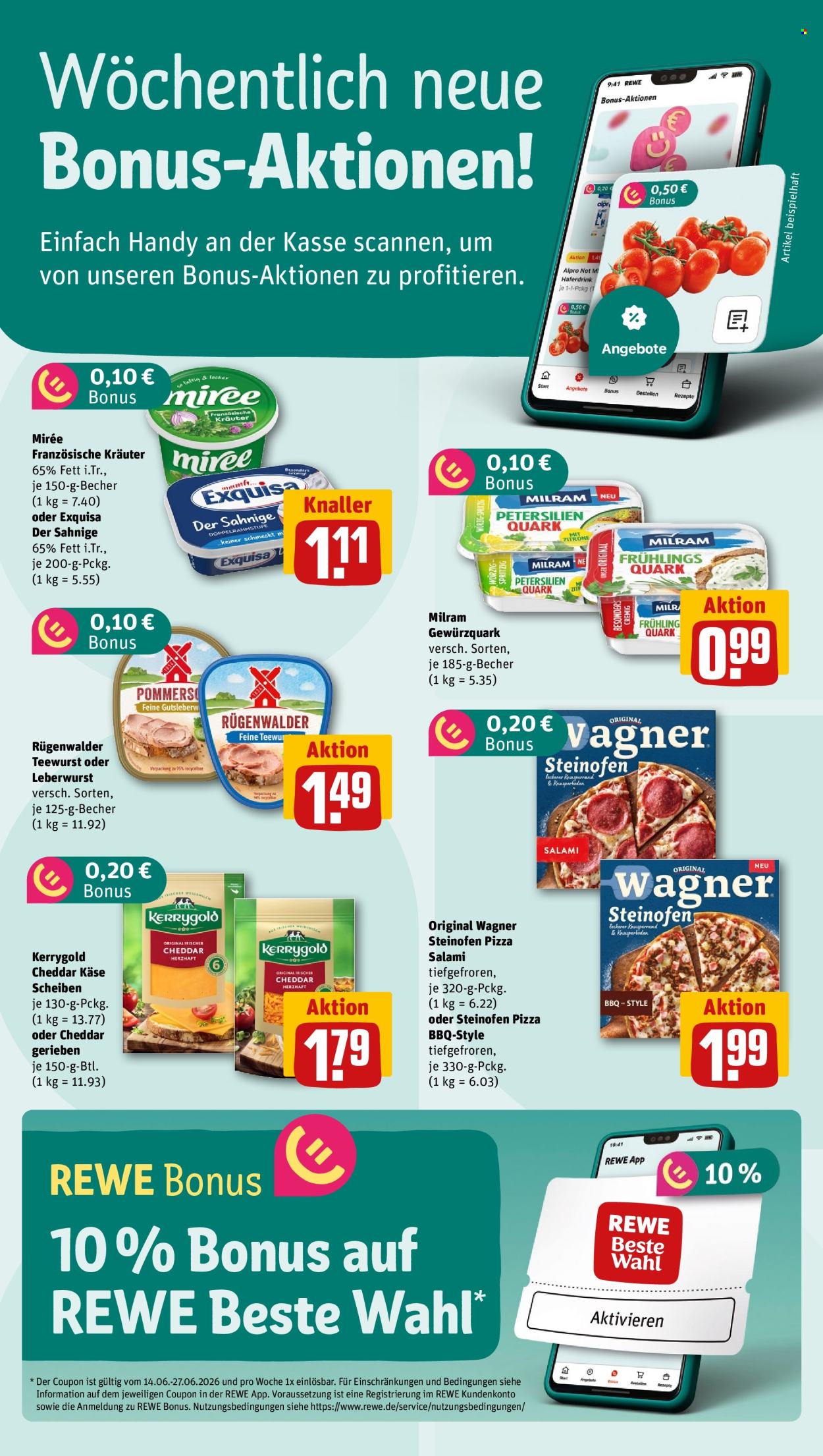 REWE Prospekte  - 15.6.2026 - 21.6.2026. Seite 2