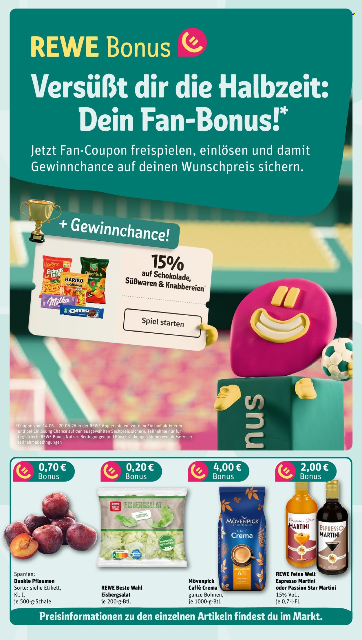 REWE Prospekte  - 15.6.2026 - 21.6.2026. Seite 3