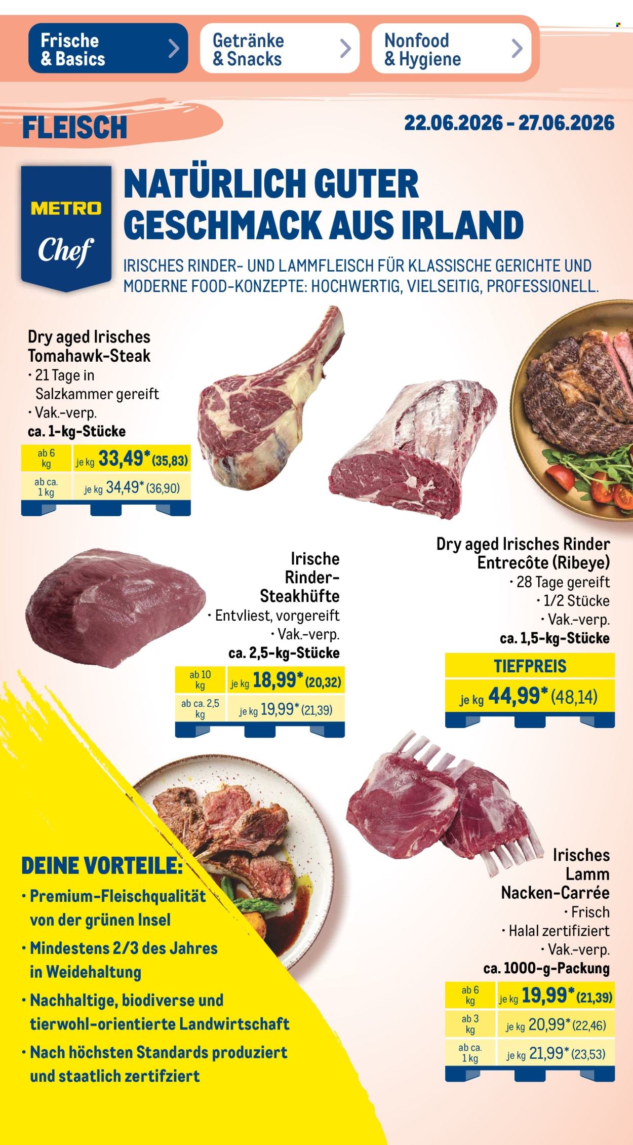 Metro Prospekte  - 22.6.2026 - 27.6.2026. Seite 2