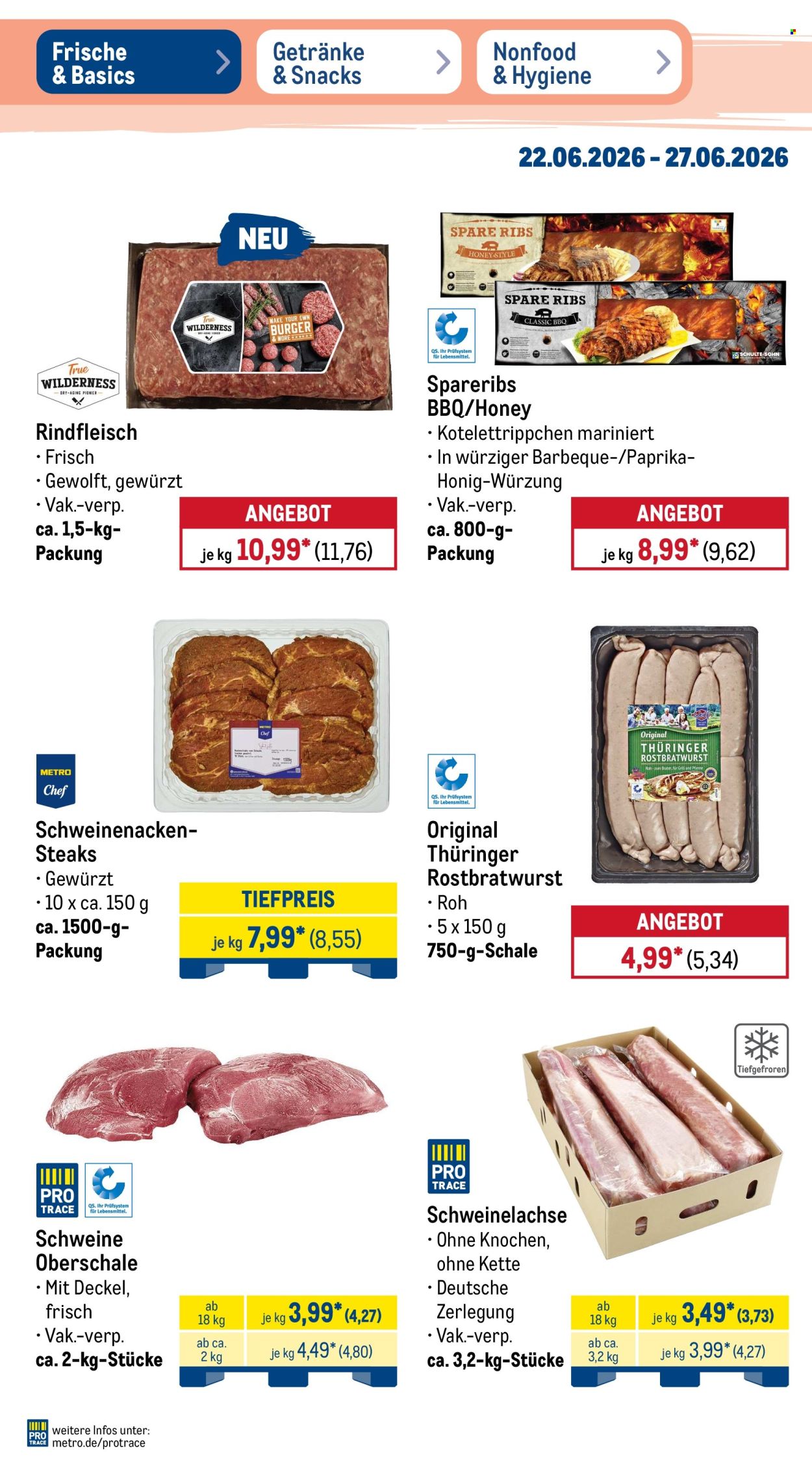 Metro Prospekte  - 22.6.2026 - 27.6.2026. Seite 4