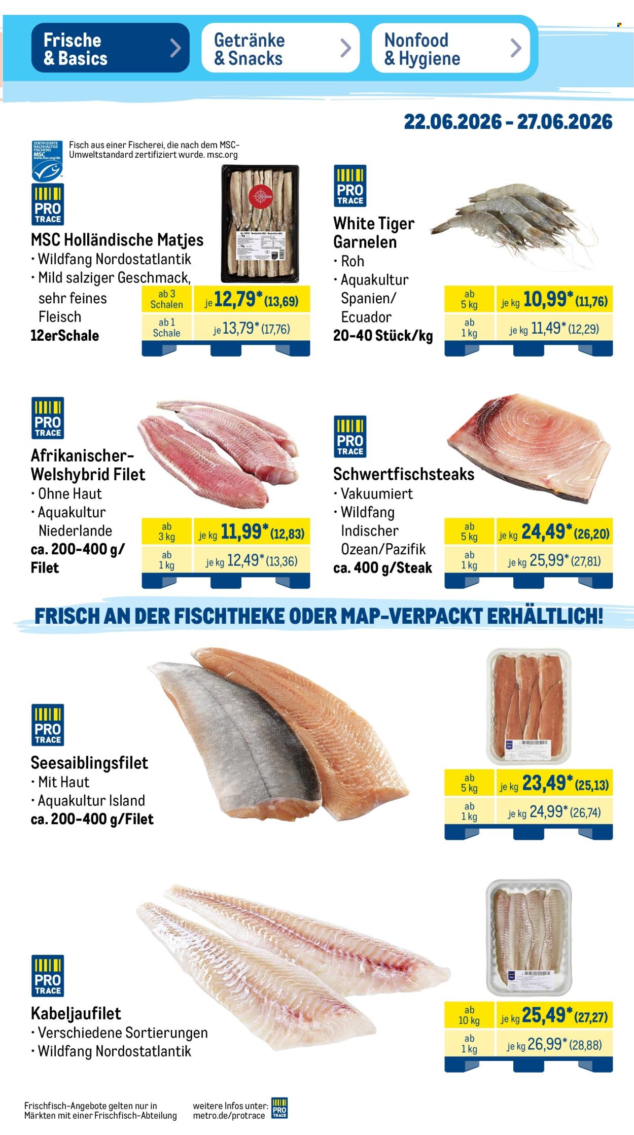 Metro Prospekte  - 22.6.2026 - 27.6.2026. Seite 7