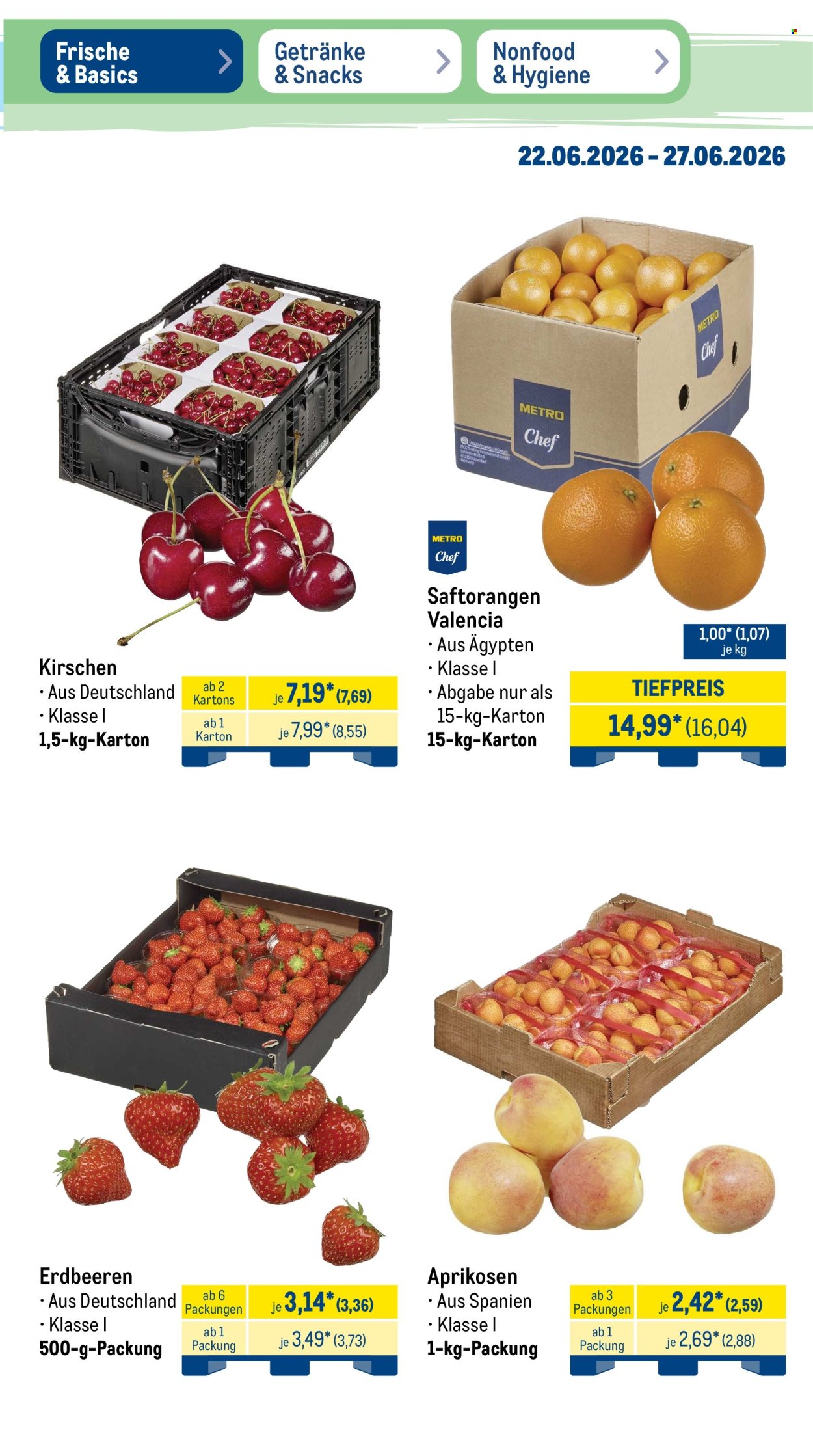Metro Prospekte  - 22.6.2026 - 27.6.2026. Seite 9