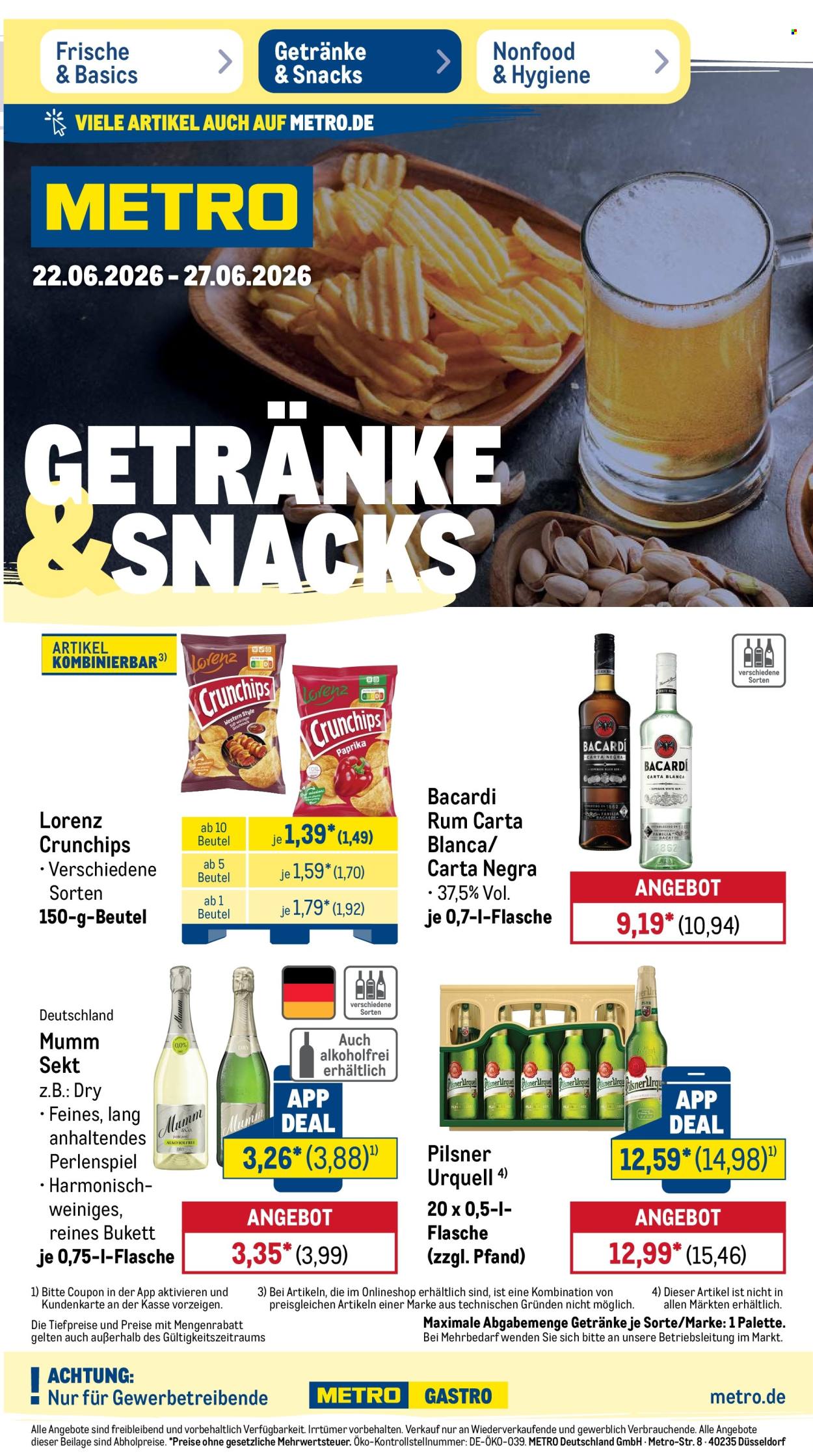 Metro Prospekte  - 22.6.2026 - 27.6.2026. Seite 23