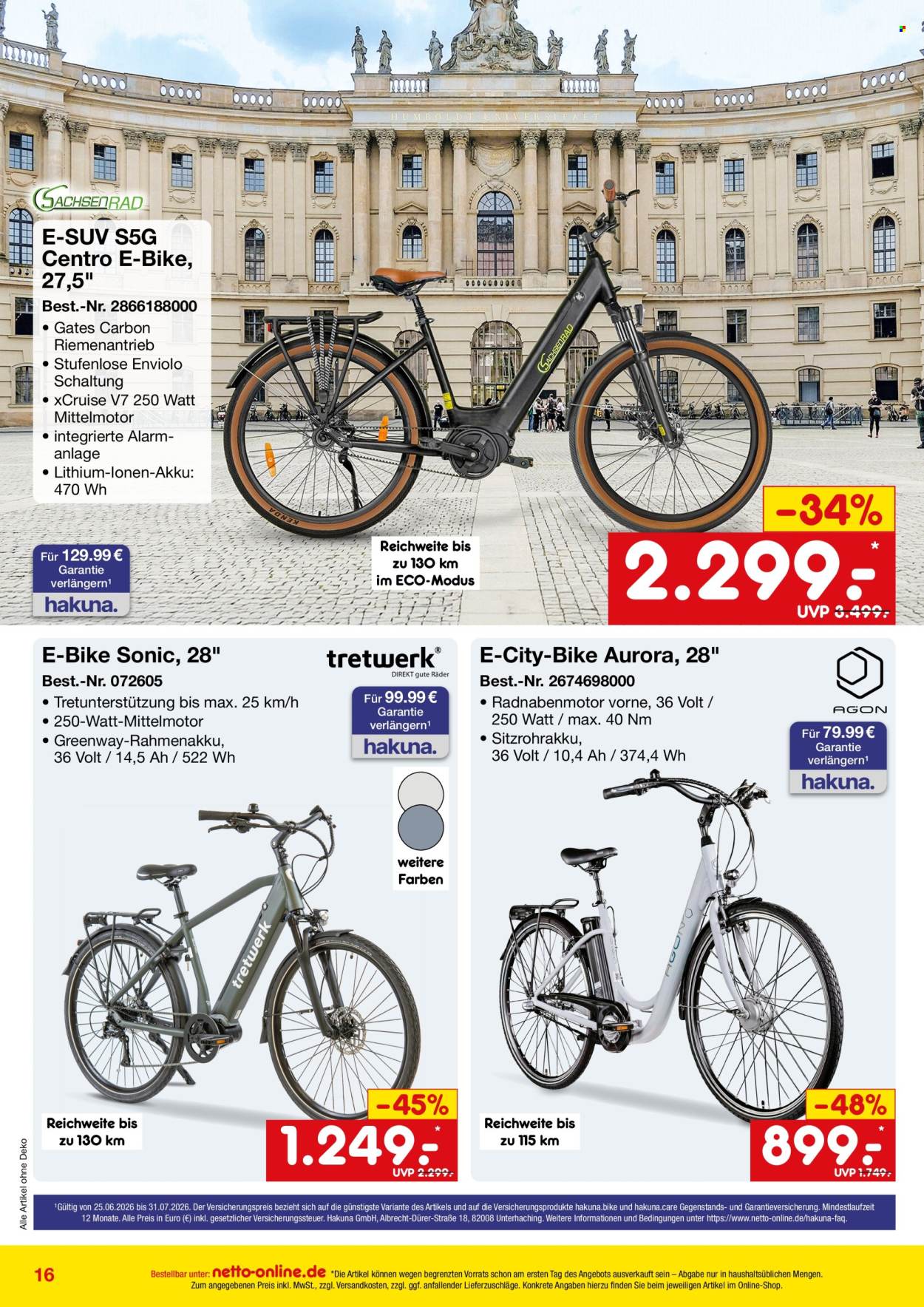Netto Marken-Discount Prospekte  - 25.6.2026 - 31.7.2026. Seite 16