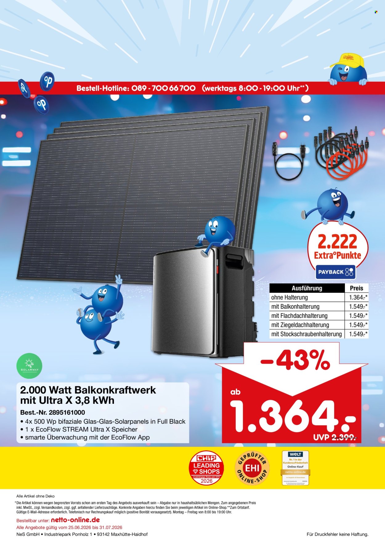 Netto Marken-Discount Prospekte  - 25.6.2026 - 31.7.2026. Seite 20