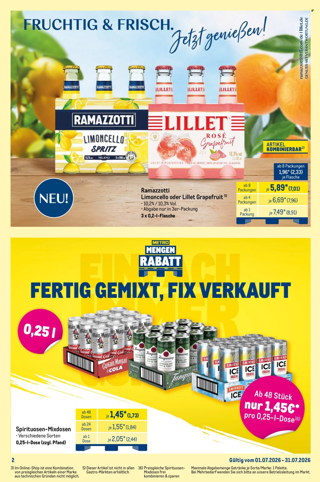 Metro Prospekte  - 1.7.2026 - 31.7.2026. Seite 2