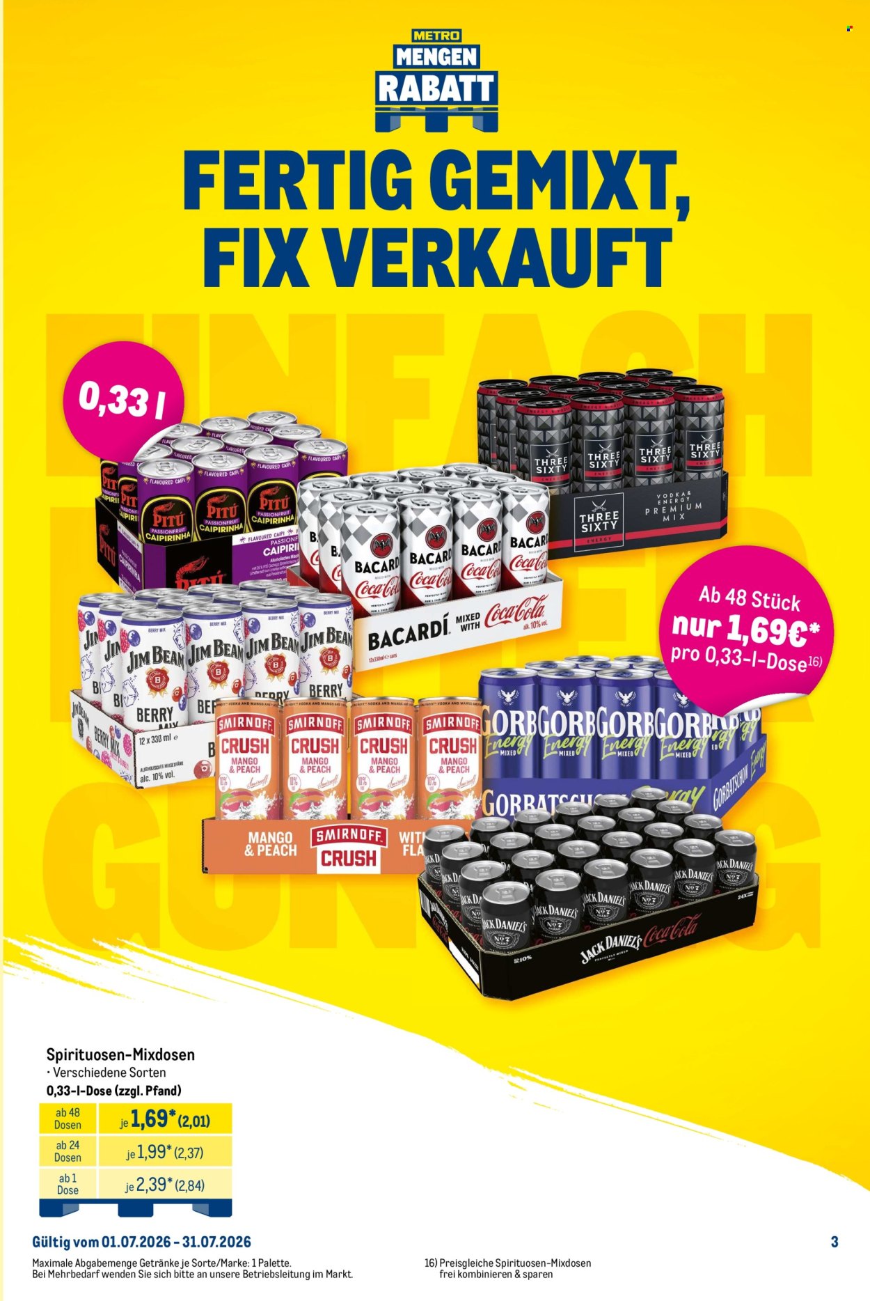 Metro Prospekte  - 1.7.2026 - 31.7.2026. Seite 3