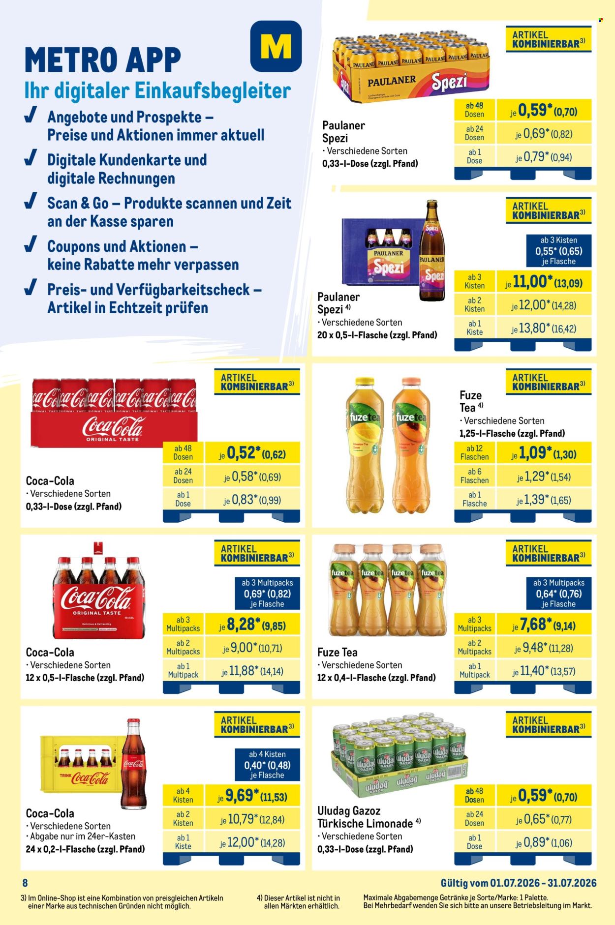 Metro Prospekte  - 1.7.2026 - 31.7.2026. Seite 8