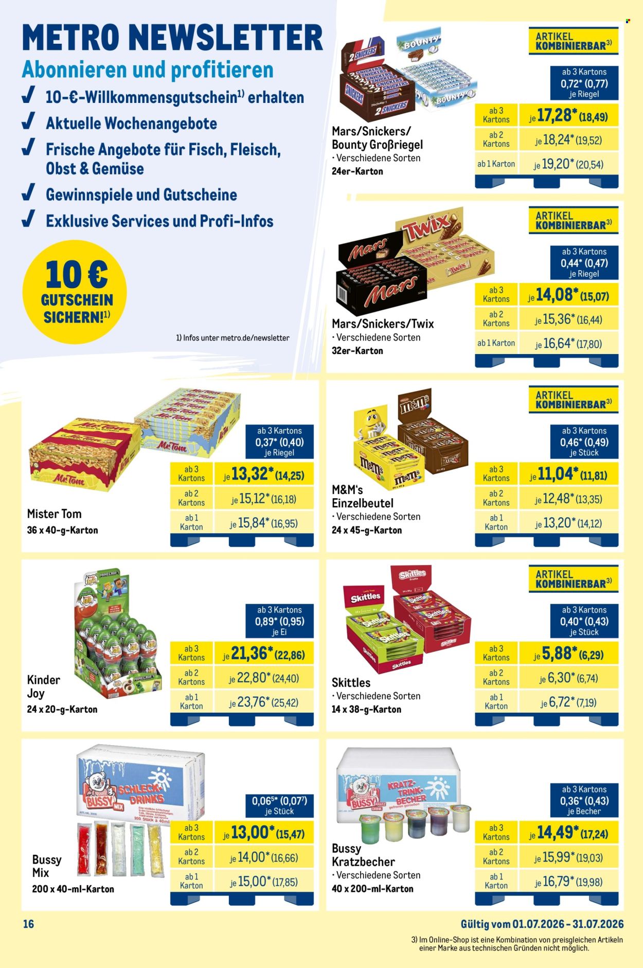 Metro Prospekte  - 1.7.2026 - 31.7.2026. Seite 16
