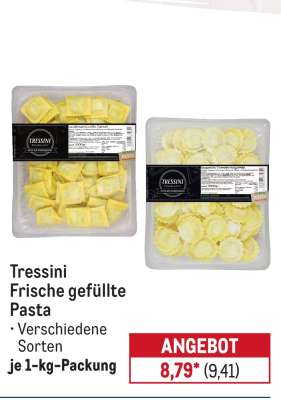 Tressini Frische gefüllte Pasta