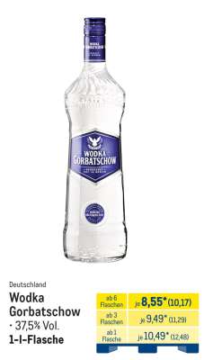 Wodka Gorbatschow