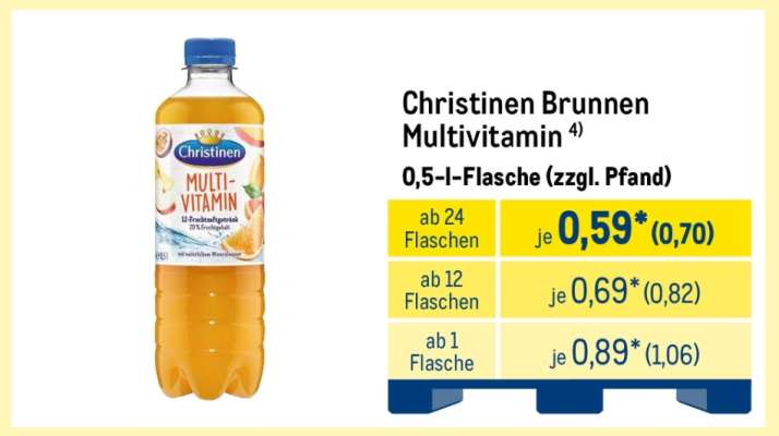 Christinen Brunnen Multivitamin