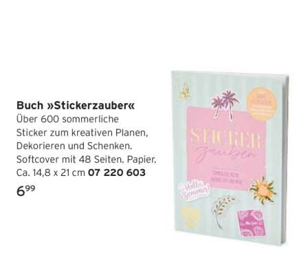 Buch »Stickerzauber«