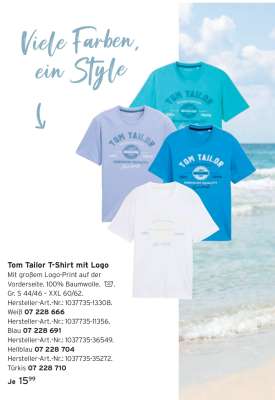Tom Tailor T-Shirt mit Logo