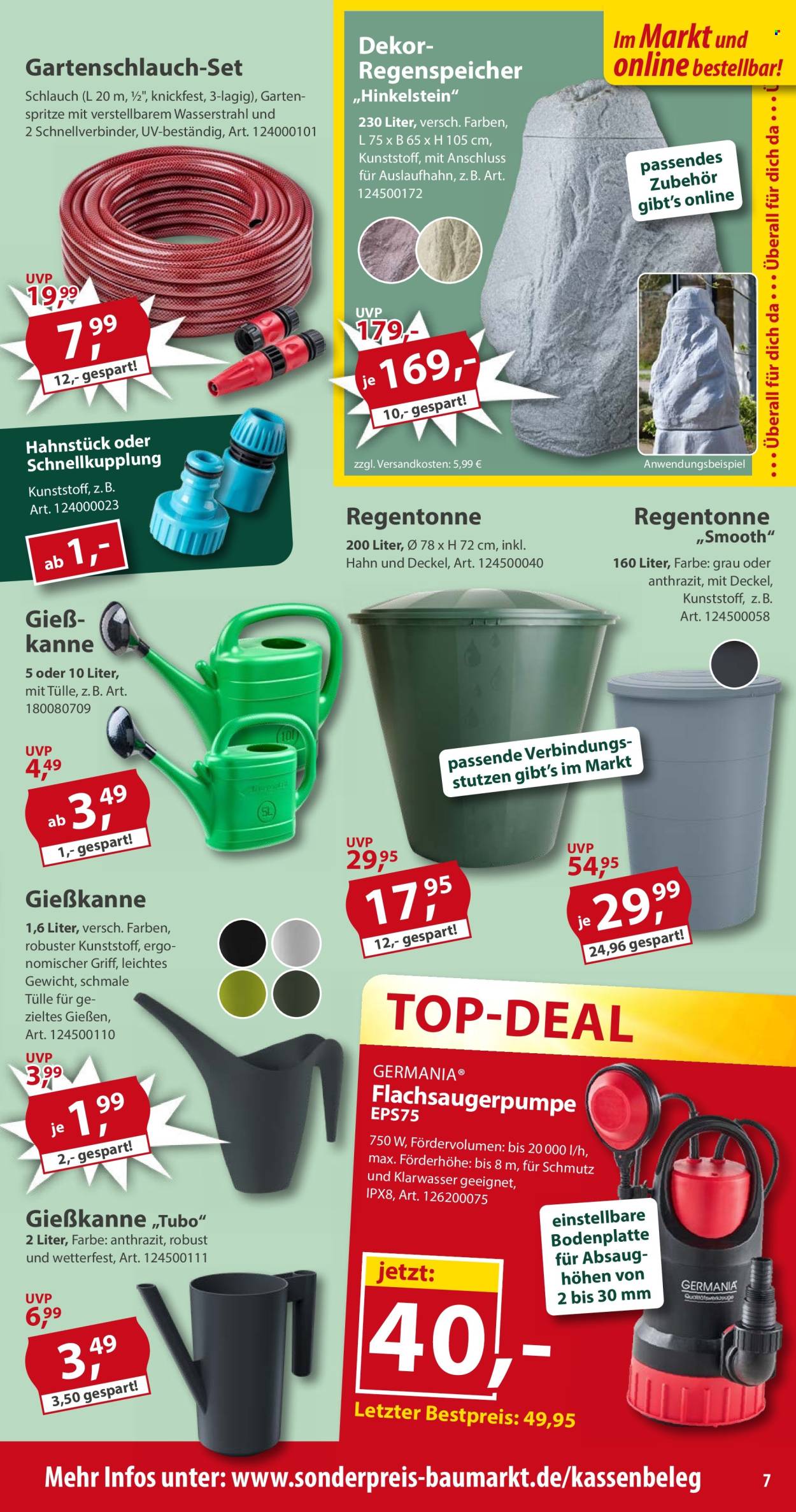 Sonderpreis-Baumarkt Prospekte  - 4.7.2026 - 10.7.2026. Seite 7