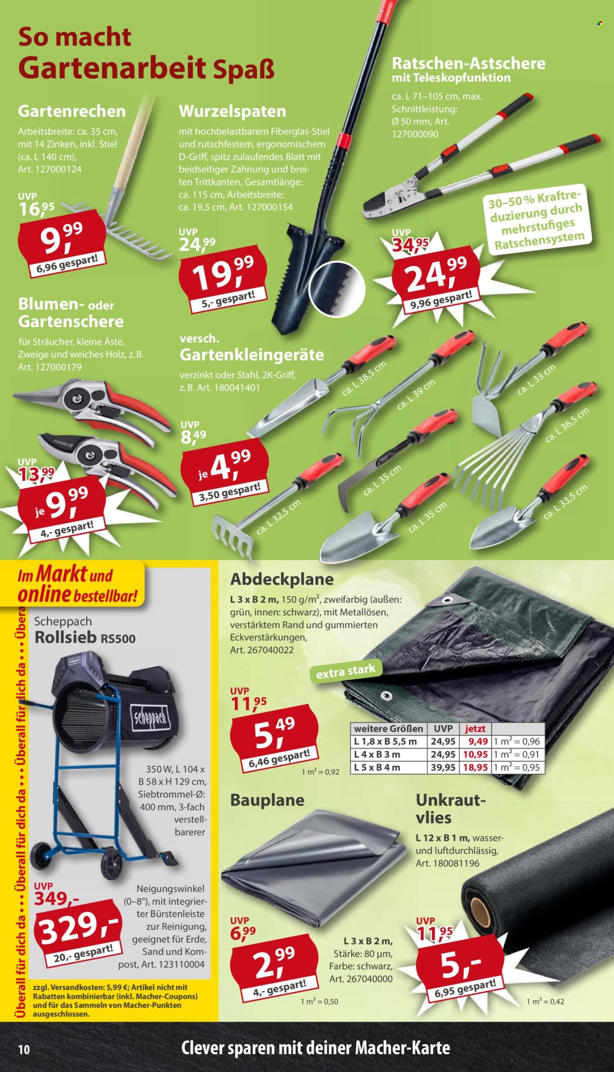 Sonderpreis-Baumarkt Prospekte  - 4.7.2026 - 10.7.2026. Seite 10