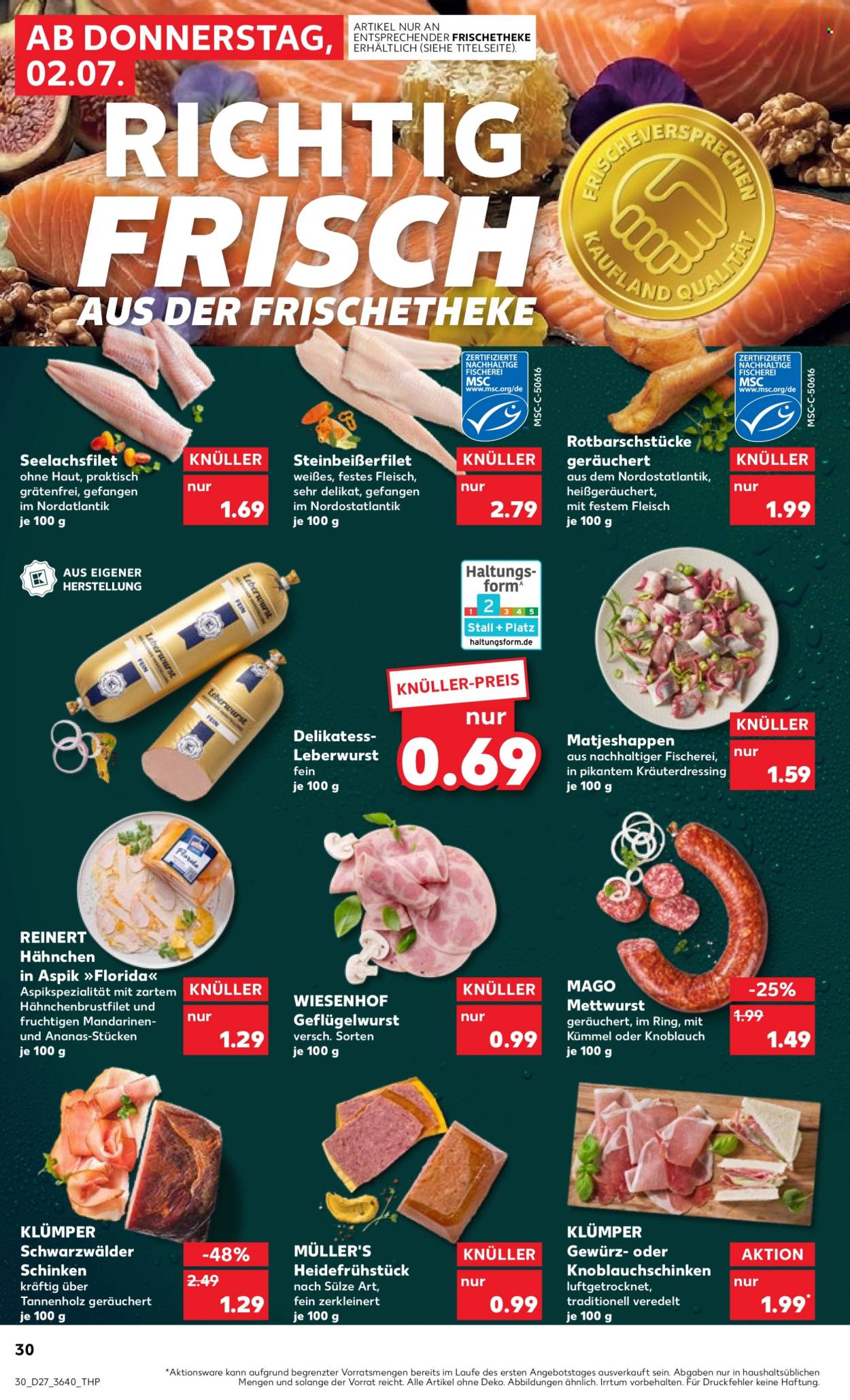 Kaufland Prospekte  - 2.7.2026 - 8.7.2026. Seite 30