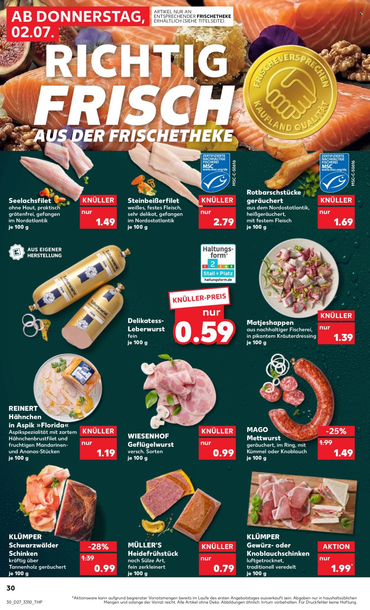 Kaufland Prospekte  - 2.7.2026 - 8.7.2026. Seite 30