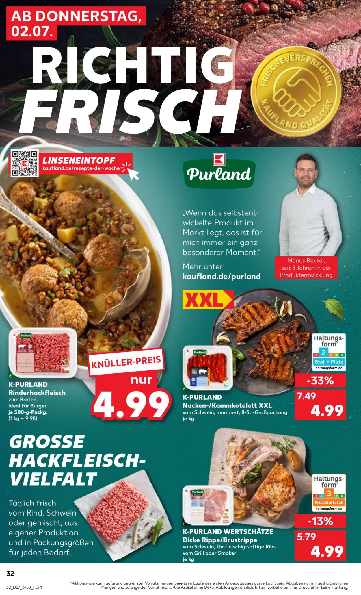 Kaufland Prospekte  - 2.7.2026 - 8.7.2026. Seite 32