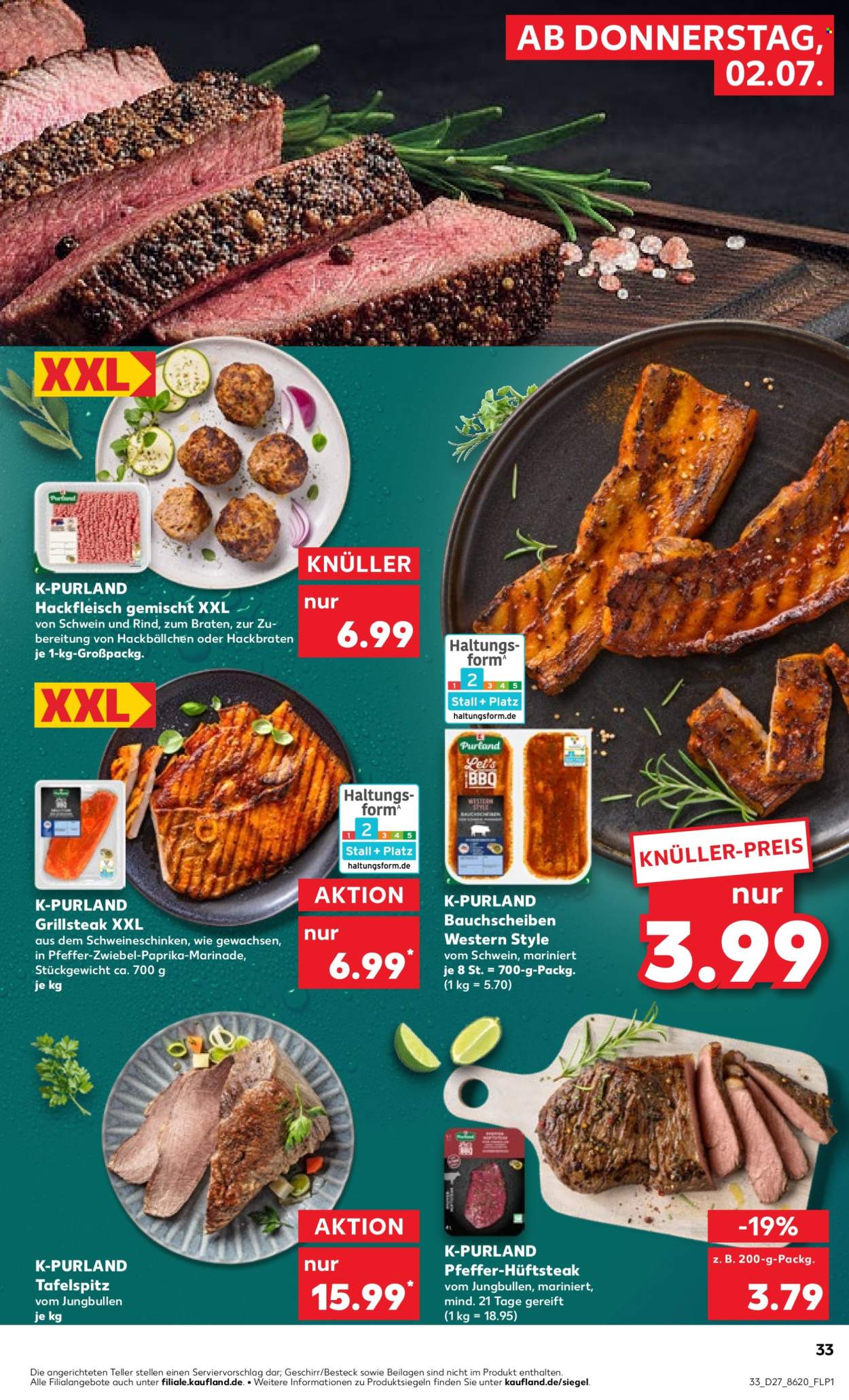 Kaufland Prospekte  - 2.7.2026 - 8.7.2026. Seite 33